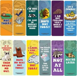 Not Today Bookmarks (5-Sets X 6 Cards) - Picture 1 of 8