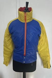 Vintage Powder Hound Ski Snow Jacket Small Color Block Montreal CAN Colins Inc - Picture 1 of 16