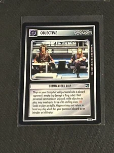Star Trek CCG Voyager Commandeer Ship - Picture 1 of 2