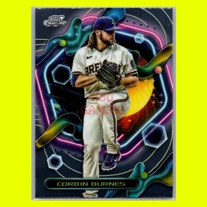 2023 Topps Chrome Cosmic Baseball | Corbin Burnes #12 Milwaukee Brewers - Picture 1 of 2
