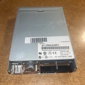 Panasonic JU-256A228PC Floppy Drive 3.5 1.44MB Black Bezel  - Picture 1 of 4