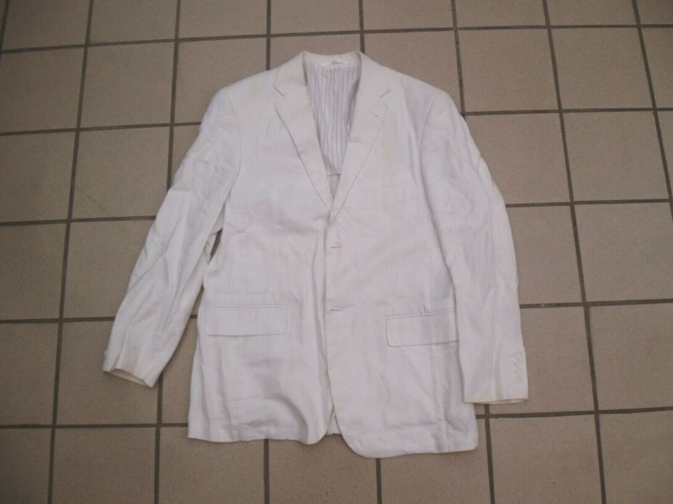 Gebraucht Herren Sakko Blazer Gr. 48 Herrensakko mit Gelbe Flecken - Bild 1 von 4