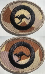 Royal Australian Air Force RAAF Roundel, Auscam DPDU X2 patches, FREE POST✔📩 - Foto 1 di 2