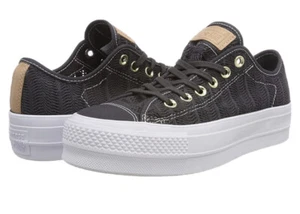Converse Women’s Chuck Taylor All Star Lift Ox Shoes Size 3.5 (36) BNIB RRP £70 - Picture 1 of 7
