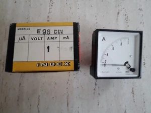 Amperometro da quadro 1 Ampere Index modello E 96 DIN - Picture 1 of 2
