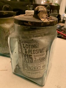 Antique Leclanche Cell Battery Glass Jar Gonda Telegraph Telephone Bell Edison - Picture 1 of 12