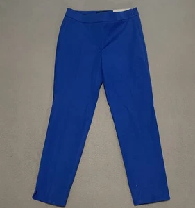 Pantalones al Tobillo Talbots Chatham en Azul Real Talla 2P Nuevos con Etiquetas Informales Corpcore - Imagen 1 de 8