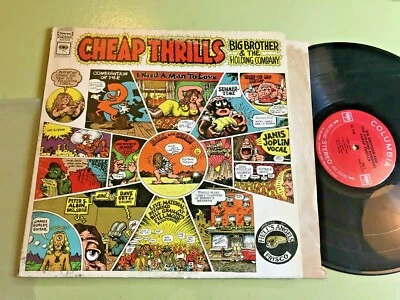 BIG BROTHER CHEAP THRILLS LP JANIS JOPLIN KCS 9700 2  EYE 360 sound orig '67! - Image 1 of 3