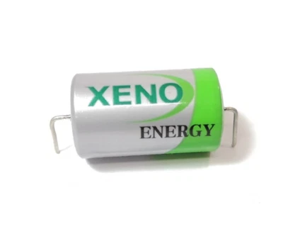 XENO XLP-050F BATTERY 1/2 AA 3.6V LITHIUM  XLP050F + Axial Pins ER14250, LS14250 - Image 1 of 4