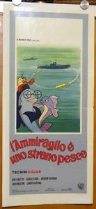 locandina film THE INCREDIBLE MR. LIMPET -L'AMMIRAGLIO E' UNO STRANO PESCE 1964 - Picture 1 of 1