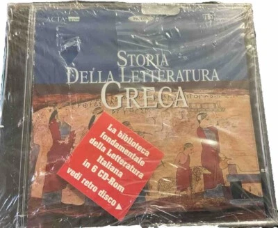 STORIA DELLA LETTERATURA GRECA, CD ROM, Gruppo Editoriale L’Espresso, 2000 - Immagine 1 di 2