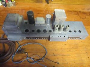 1960 Vintage Hammond Power Amplifier H-AO-29-7 Tested