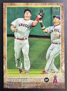 Mike Trout 2015 Topps Update Vintage Stock Throwback Variation SP #300 Angels - Photo 1 sur 3