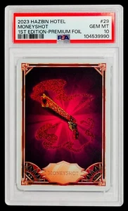 Hazbin Hotel 1. Edition Foil MONEYSHOT GEM MINT PSA 10 - POP 1/0 !!! - Bild 1 von 3