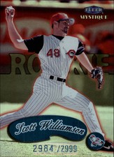 1999 Fleer Mystique Baseball Card #108 Scott Williamson PROS /2999