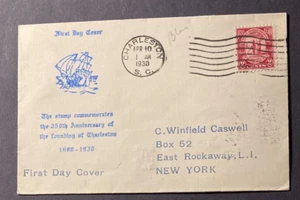 #683 Carolinas FDC with cachet, addressed - Picture 1 of 1