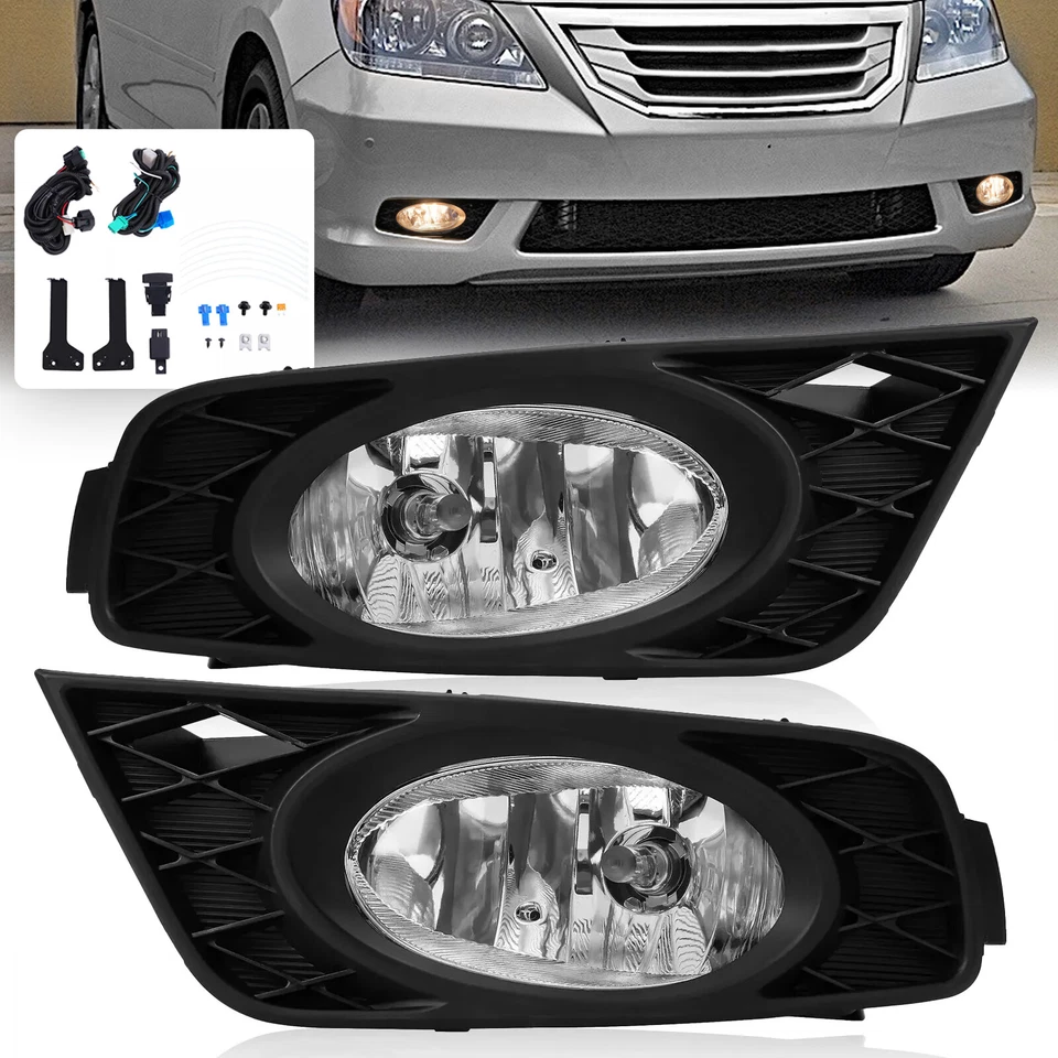 Faros antiniebla para Honda Odyssey 2008 2009 2010 con bombillas cableado lado izquierdo+derecho Foto 1 de 4