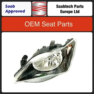 Faro halógeno delantero izquierdo N/S Seat Ibiza OEM 6J2941021E Valeo 44823 Foto 1 de 3