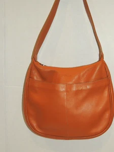 Furla Ochre / Dark Tan Leather Purse / Shoulder Bag - Picture 1 of 6