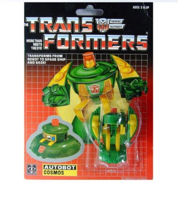 arrival Transformers G1 minibot autobot Cosmos reissue MISB free shipping New  - Image 1 of 3