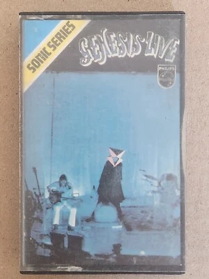 GENESIS - GENESIS LIVE- cassette  -  excellent - Image 1 of 2