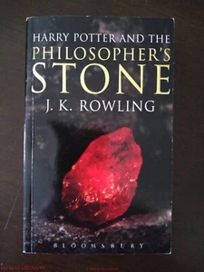 Harry Potter And The Philosopher's Stone by J.K. Rowling UK First Adult P/b Ed'n - Picture 1 of 8