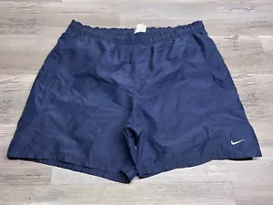 Bañador deportivo vintage Y2K Nike para hombre talla grande forrado de malla azul - Imagen 1 de 10