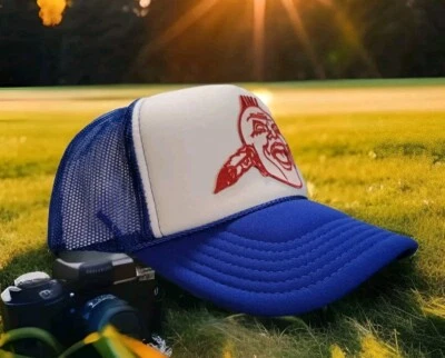 Gorra Atlanta Braves Parche, New Era, 47 Marca, Chief, Old School, Ambiente Retro.  Foto 1 de 4