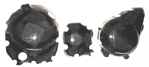 KAWASAKI Z800 14-16 3x COUVERCLE D'EMBRAYAGE CARBONE COUVERCLE MOTEUR CARBONE - Photo 1 sur 2
