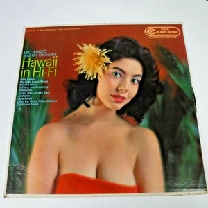 Vtg 1959 Leo Addeo and His Orchestra Hawaii in Hi-Fi Vinyl LP RCA Camden Stereo - Picture 1 of 8