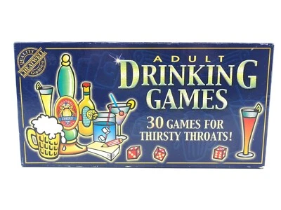 Adult Drinking Games 30 Games for Thirsty Throats! Opened Box **Never Used** - Image 1 of 4