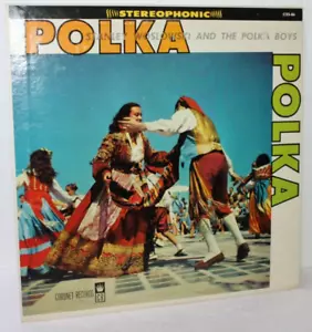 Stanley Woslowski and the Polka Boys Polka 33RPM Vinyl LP Coronet Records CXS-86 - Picture 1 of 5