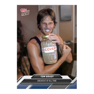 TOM BRADY Roast su NETFLIX - 2024 TOPPS ORA ""IL PIÙ GRANDE DI TUTTI I TEMPI"" #TB-1 - Foto 1 di 1