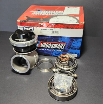 Новый Turbosmart черный Pro ворота внешний Wastegate поколения V 5 фунтов на квадратный дюйм 50 мм V-диапазон фланж - Изображение 1 из 4
