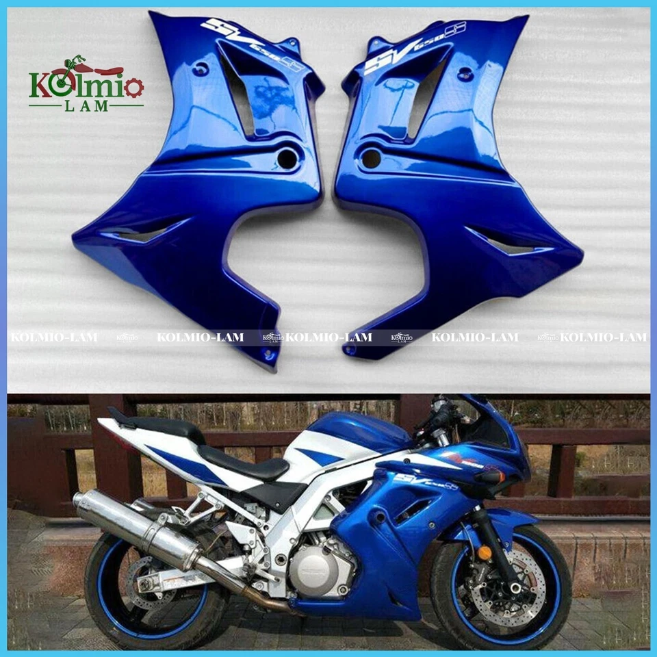 Batwing Fairing Bodywork Panel Fit For Suzuki SV650S 2003-2012 Left Right Part - Image 1 of 4