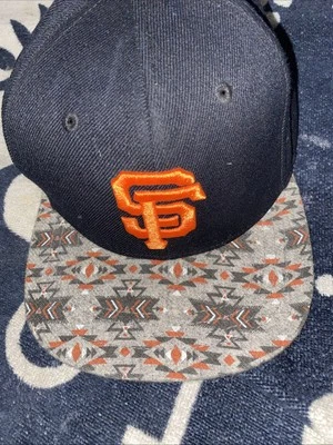 2000s MLB SF Giants American Needle Cooperstown Collection Hat tribal SW Aztec - Image 1 of 4