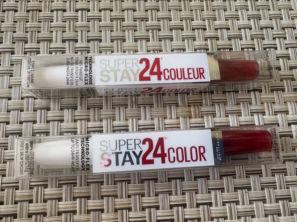 1 Maybelline Superstay 24 Hour Lipcolor 025 Keep up The Flame Lip Color