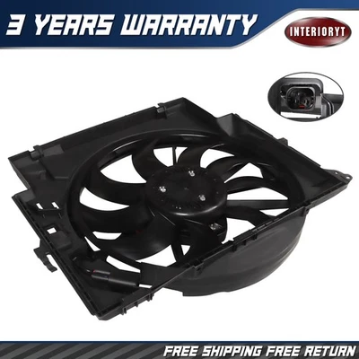 Conjunto de ventilador de refrigeración radiador eléctrico para BMW 135I 2008-2013 BMW 335D 2009-2011 Foto 1 de 4