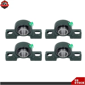 4PZ UCP205-16 Cuscinetto a sfera montato su blocco cuscino 1" foro 2 bulloni base in ghisa - Foto 1 di 10