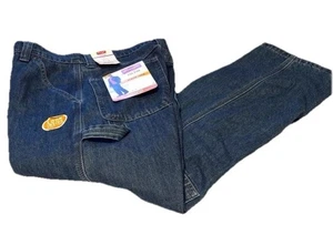 WRANGLER Five Star Jeans Herren 40x30 Relaxed FLEECE GEFÜTTERT CARPENTER Utility Denim - Bild 1 von 5