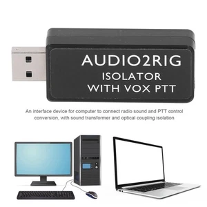 USB Sound Adapter Wide Compatibility USB Sound Card Connector Isolator For Home - Zdjęcie 1 z 12