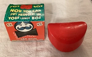 NIB Red Pringles First Edition Lunch Box Pop Box - Picture 1 of 7