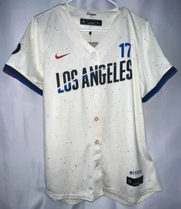 Shohei Ohtani Los Angeles Dodgers City Connect Replica Jersey Women’s Medium - Picture 1 of 9