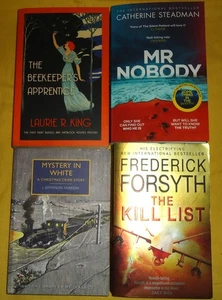 Crime Book Bundle (B) - Cussler, Gray, Pearl, Caldwell - 4 X murder thrillers - Picture 1 of 4