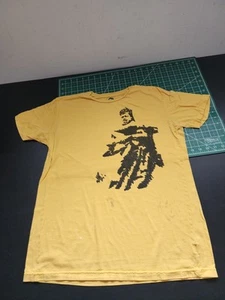 KEALOPIKO Mens Medium Yellow T-Shirt Hawaiian culture tee RARE print Stained Dmg - Picture 1 of 8