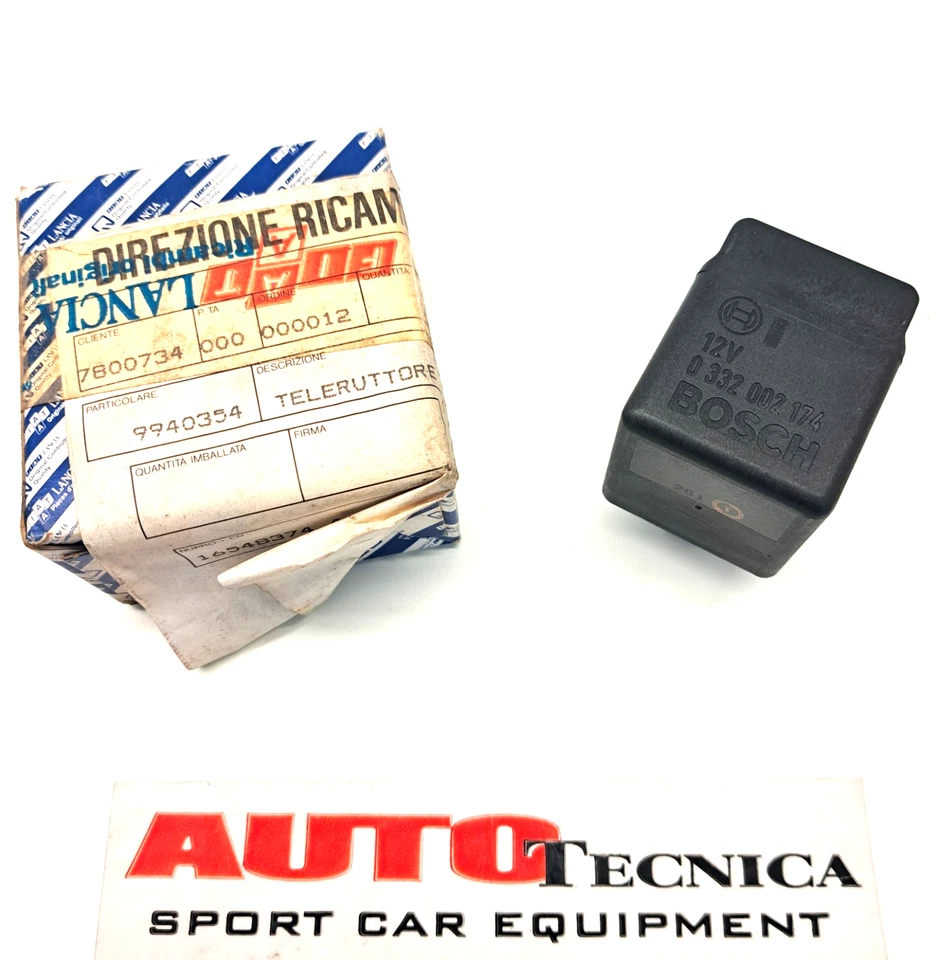 9940354 RELE' TELERUTTORE ABS LANCIA DEDRA THEMA ALFA ROMEO 164 BOSCH 0332002174 Foto 1 de 4