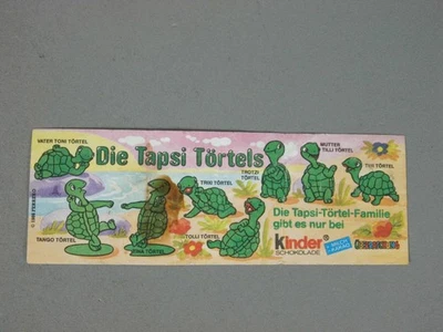 HPF-BPZ: Beipackzettel "Tapsi Törtels" 1987, nicht top, 100% original - Bild 1 von 2
