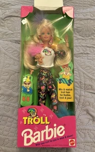 Mattel Troll Barbie Doll 1992 - Imagen 1 de 3