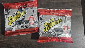 Sqwincher Sports Drink Mix, Fruit Punch 159016042, Powder Pack, Makes 2.5 Gal. - Picture 1 of 2
