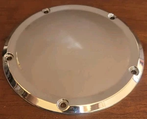 OEM Harley Davidson Chrome Airflow Derby Cover Part HD# 25700389 - Foto 1 di 4